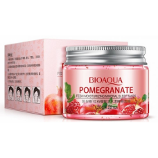 Ночная маска для лица BIOAQUA Pomegranate Mineral Sleep Mask с экстрактом граната и гиалуроновой кислотой 120 г